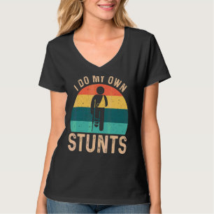 T-shirt Je Fais Mes Propres Têtes Broyées Bras De Jambe Br
