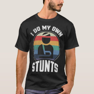 T-shirt Je Fais Mes Propres Têtes Poignées Poignet Bras Ca