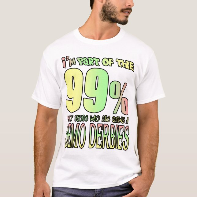 T-shirt Je fais partie des 99% de gens qui aiment les cous (Devant)