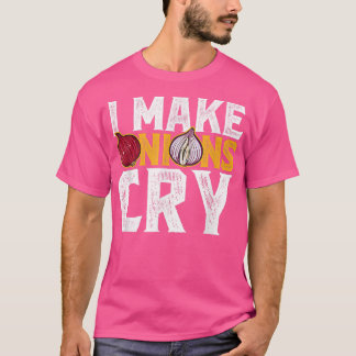 T-shirt Je fais pleurer les oignons Cuisine Chef Cuisson B