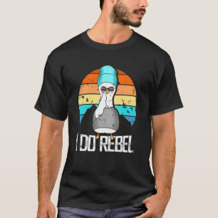 T-shirt Je fais Rebel Vintage Goose Cool Canard