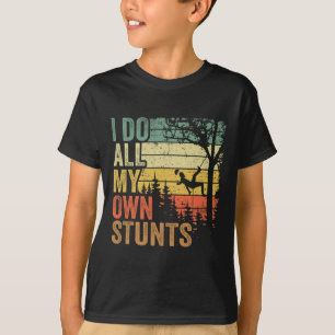 T-shirt Je fais tous mes propres cascades Arboriste Papa V