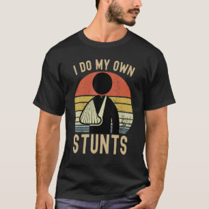 T-shirt Je Fais Tous Mes Propres Têtes Bones Fractés Vinta