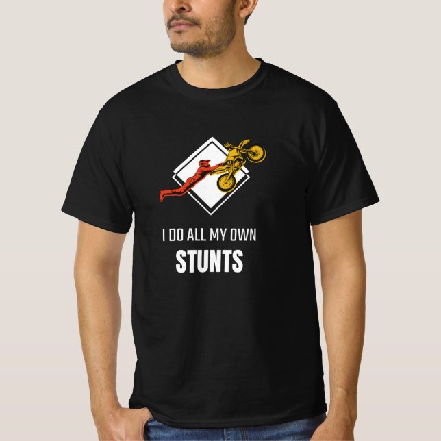 T-shirt Je Fais Tous Mes Propres Têtes Je Me Suis Broyé Le (Devant)
