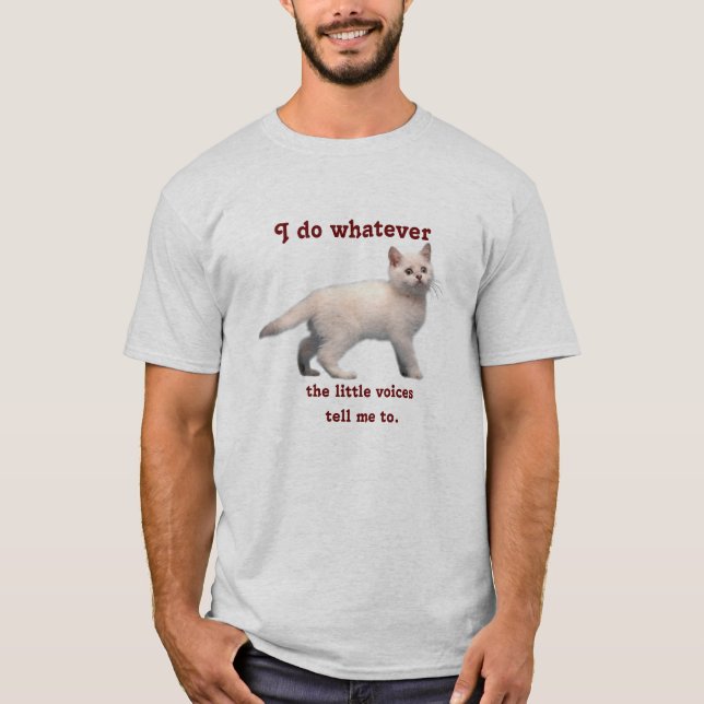 T-shirt Je fais tout ce que... (Devant)