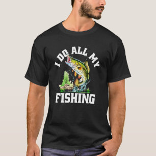 T-shirt Je fais toute la pêche Océan Pêcheur Mer Poisson S