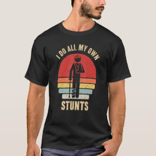 T-shirt Je Fais Toutes Mes Propres Têtes Blessures Au Bras
