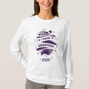 T-shirt Je finance la longue chemise de douille