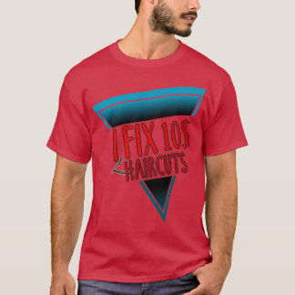 T-shirt je fixe 10 coupe cheveux barbier styliste i fixe 1