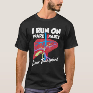 T-shirt Je fonctionne avec des pièces de rechange Don d'or