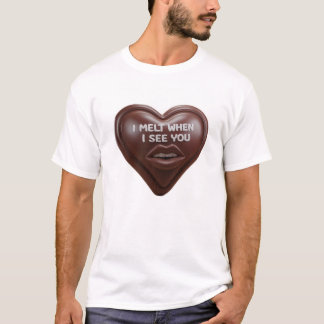 T-shirt Je fond quand je te vois