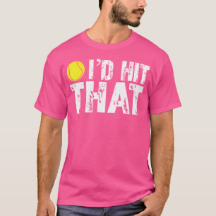 T-shirt Je Frapperais Ce Drôle Tennis Ball Joueur De Tenni