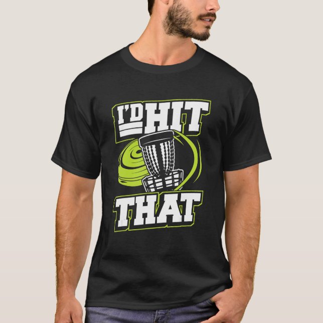 T-shirt Je frapperais ce joueur pro Frisbee Buddy Professi (Devant)