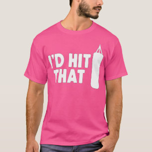 T-shirt Je Frapperais Cette Boxe Kickboxing