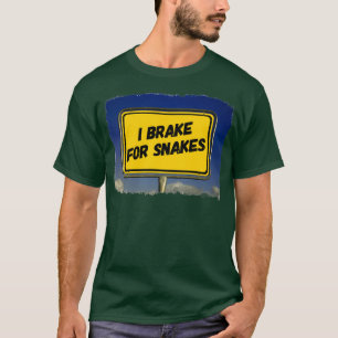 T-shirt Je freine pour les serpents