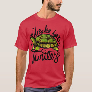 T-shirt Je freins pour les tortues