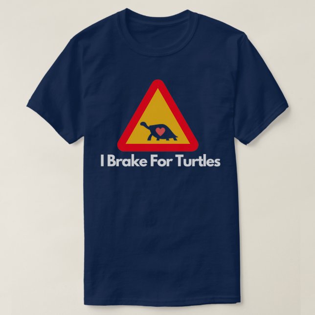 T-shirt Je Freins Pour Tortues 10 (Design devant)