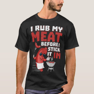 T-shirt Je Frotte Ma Viande Avant De La Sticoter En Design