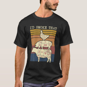 T-shirt Je fumerais ce Vintage