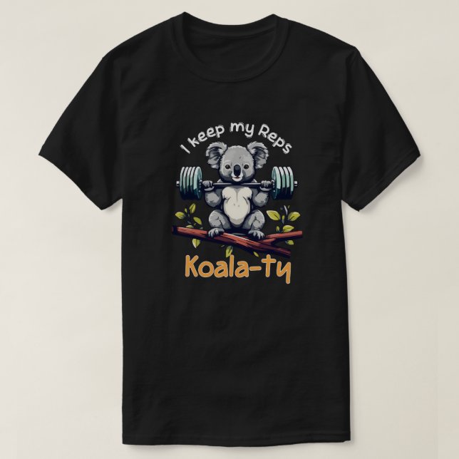 T-shirt Je garde mes représentants Koalaty (Design devant)