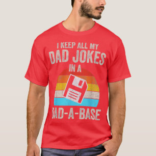 T-shirt Je Garde Tout Mon Dans Un Papa Une Base Drôle Papa