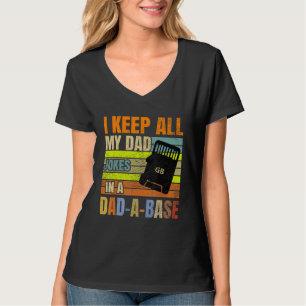 T-shirt Je Garde Tout Mon Père Plaisanter Dans Un Papa Un
