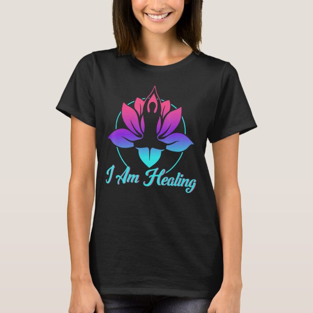 T-shirt Je Guérison Reiki Healing Master (Devant)