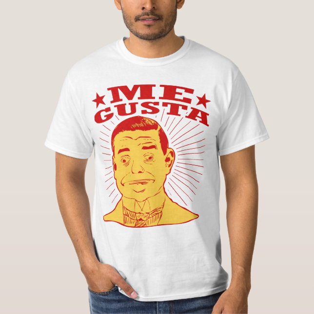 T-SHIRT JE GUSTA (Devant)