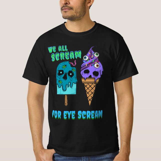 T-shirt Je hurle (Devant)