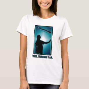 T-shirt Je jette en l'air