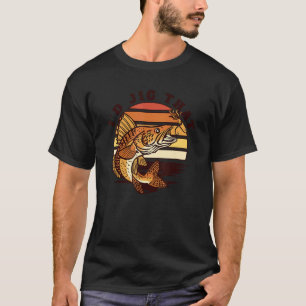 T-shirt Je jiguerais ces leurres pour sandre pêcheur exper