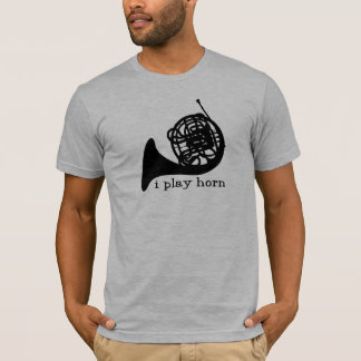 T-shirt Je joue à la corne