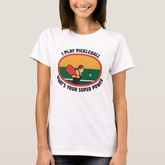 T-SHIRT JE JOUE AU PICKLEBALL