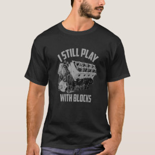 T-shirt Je Joue Toujours Avec Blocks Racing Homme Maintena