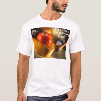 T-shirt Je jouerais plutôt la piscine !