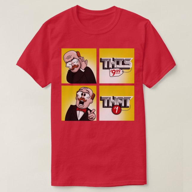 T-shirt Je L'Achète Pour Un Dollar (Design devant)