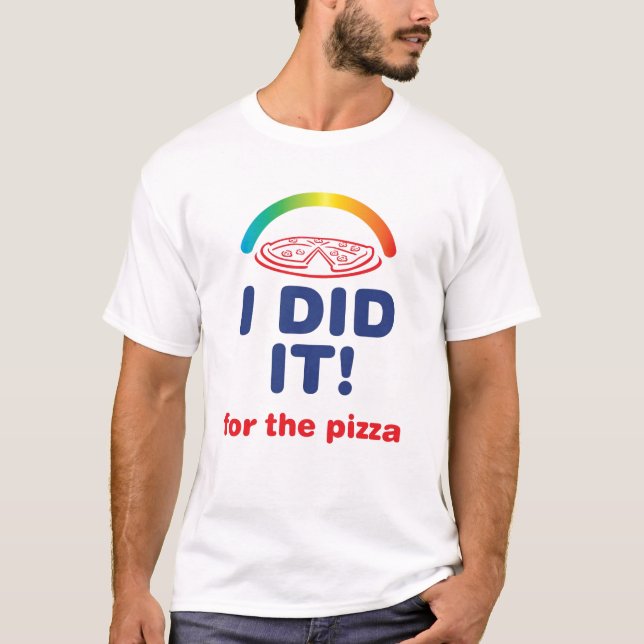 T-shirt Je l'ai fait ! (Devant)