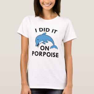 T-shirt Je L'Ai Fait Sur Le Marsouin