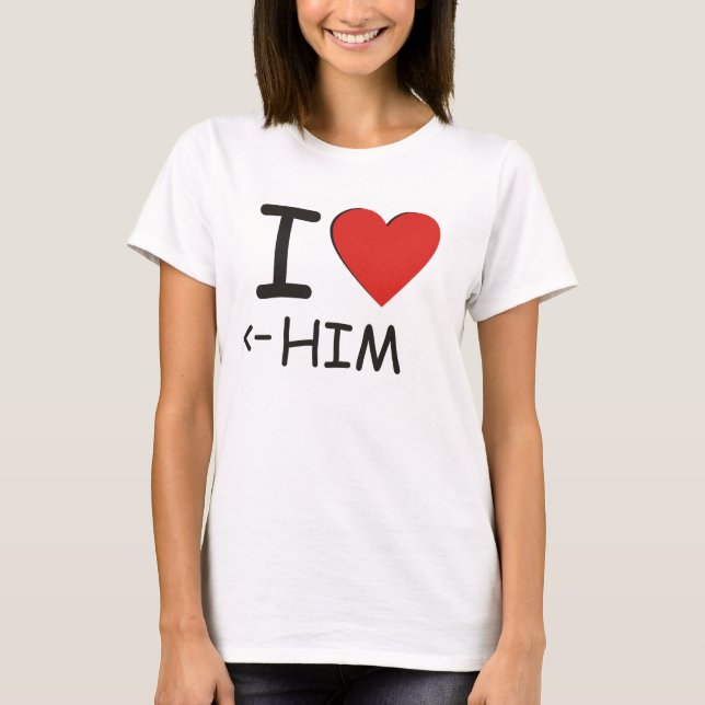 T-shirt Je L'Aime (Devant)