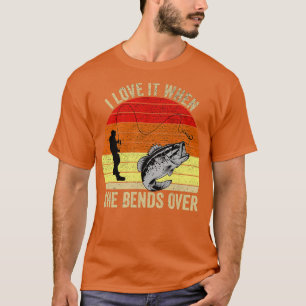 T-shirt Je L'Aime Quand Elle Se Baise Sur La Pêche Drôle