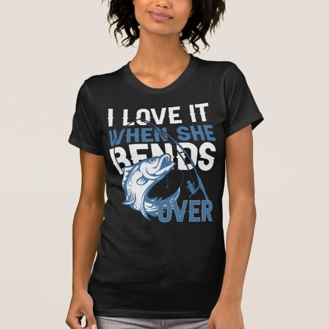 T-shirt Je L'Aime Quand Elle Se Bend (Devant)