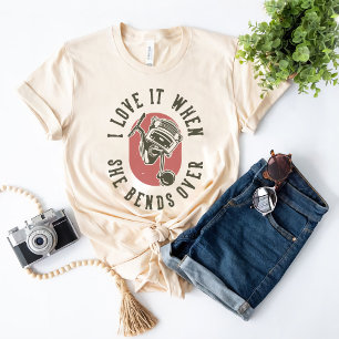 T-shirt Je L'Aime Quand Elle Se Bend - Fisherman Design