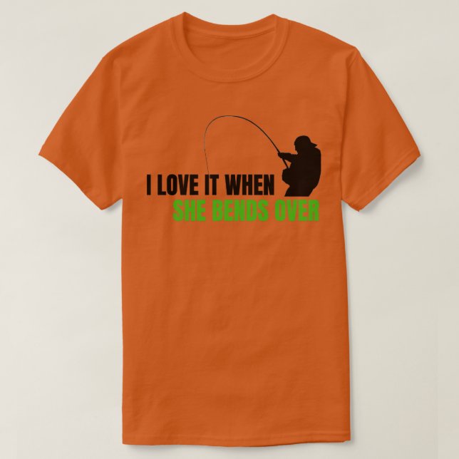 T-shirt Je L'Aime Quand Elle Se Bend Plus De 68 (Design devant)