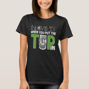 T-shirt Je L'Aime Quand Vous Mettez Le Conseil Dans Barten