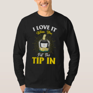 T-shirt Je L'Aime Quand Vous Mettez Le Pourboire Dans Bart