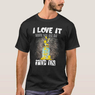 T-shirt Je L'Aime Quand Vous Mettez Le Pourboire Dans Bart