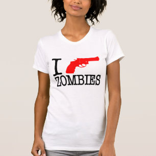 T-shirt Je lance des zombis