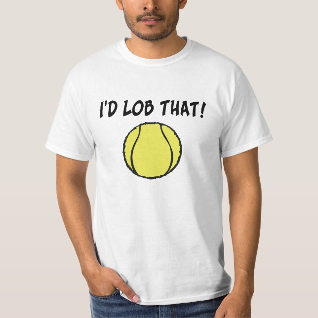T-shirt Je lancerais ce tee - shirt de boule (Devant)