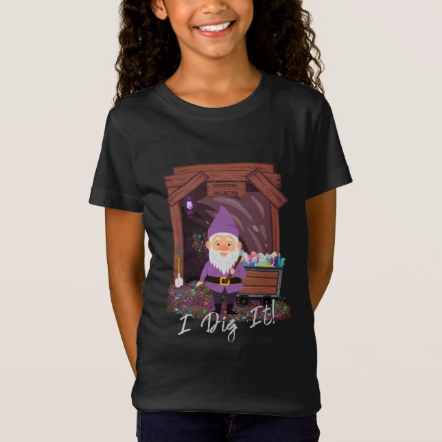 T-Shirt "Je le creuse ! "- Enfants de passe-temps de (Devant)