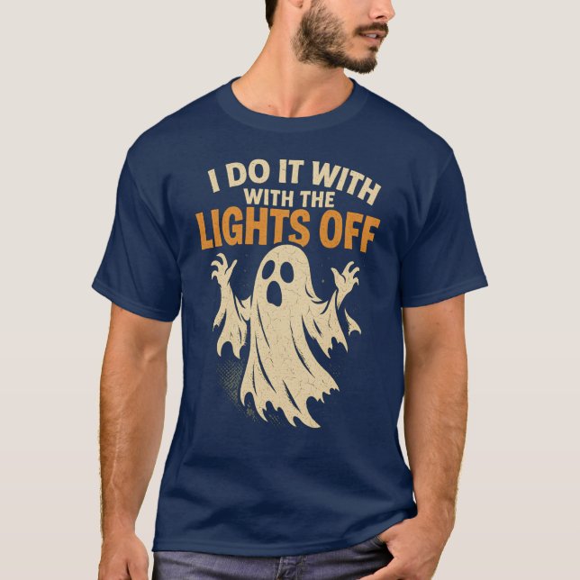 T-SHIRT JE LE FAIS AVEC LES LUMIÈRES (Devant)
